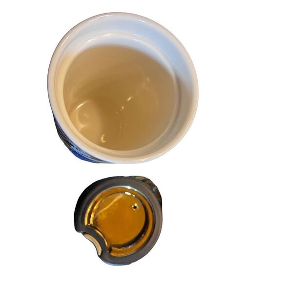 Starbucks 2015 Green Dot Collection Scarab Beetle Gold Ceramic 12oz Tumbler - Picture 2 of 5